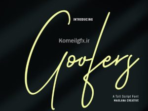 دانلود فونت Goofers